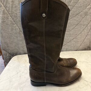 Frye Brown Leather Boots